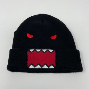 Domo Black & Red Winter Hat